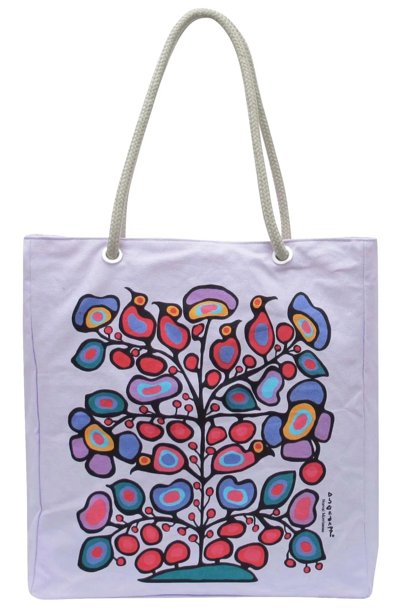 Norval Morrisseau Woodland Floral Cotton Eco-Bag