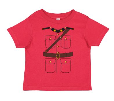 TSHIRT PRINTED UNIFORM TODDLER 6T