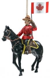 Red Serge Salute Ornament