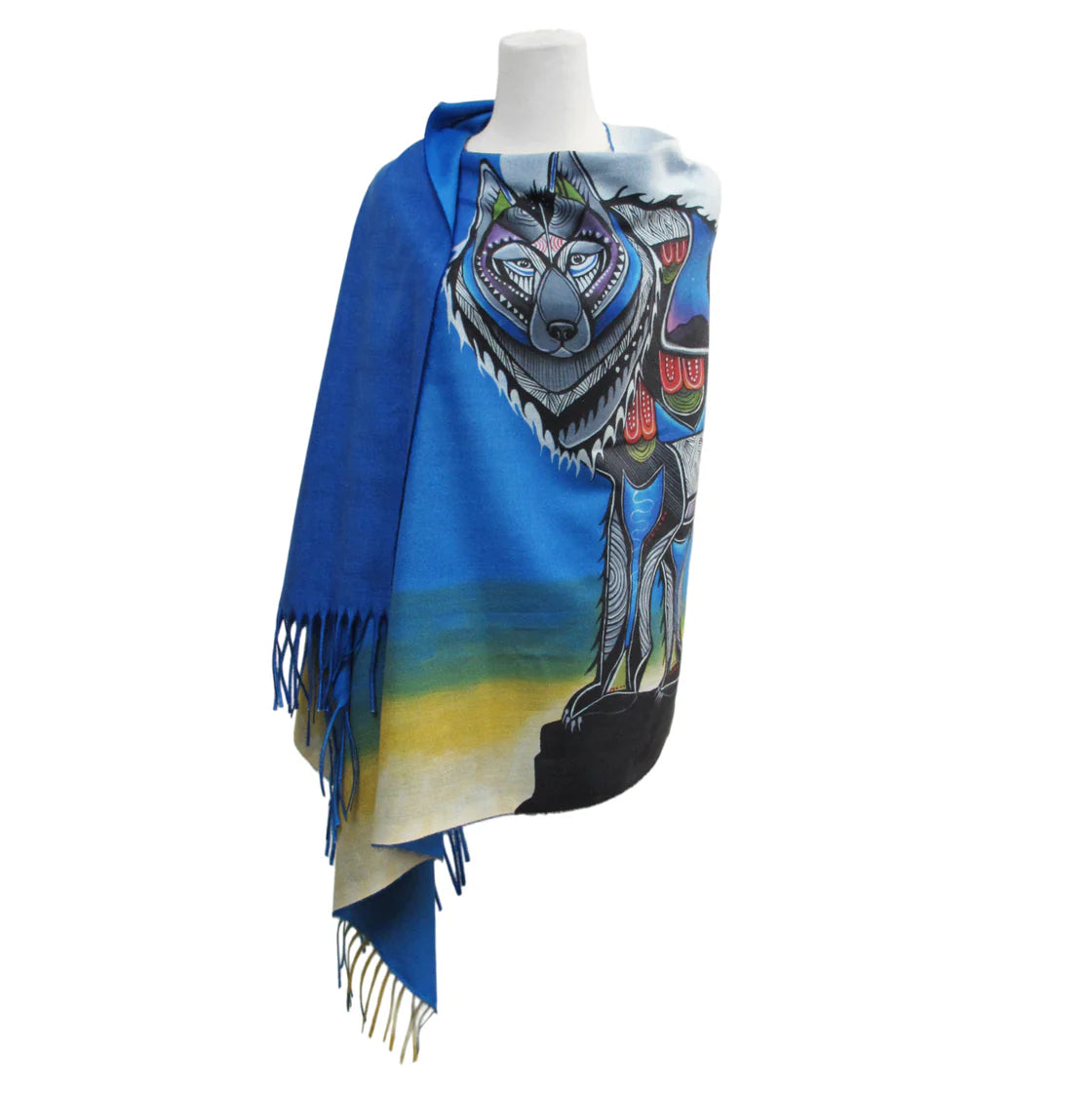 Jessica Somers Wolf Eco Shawl