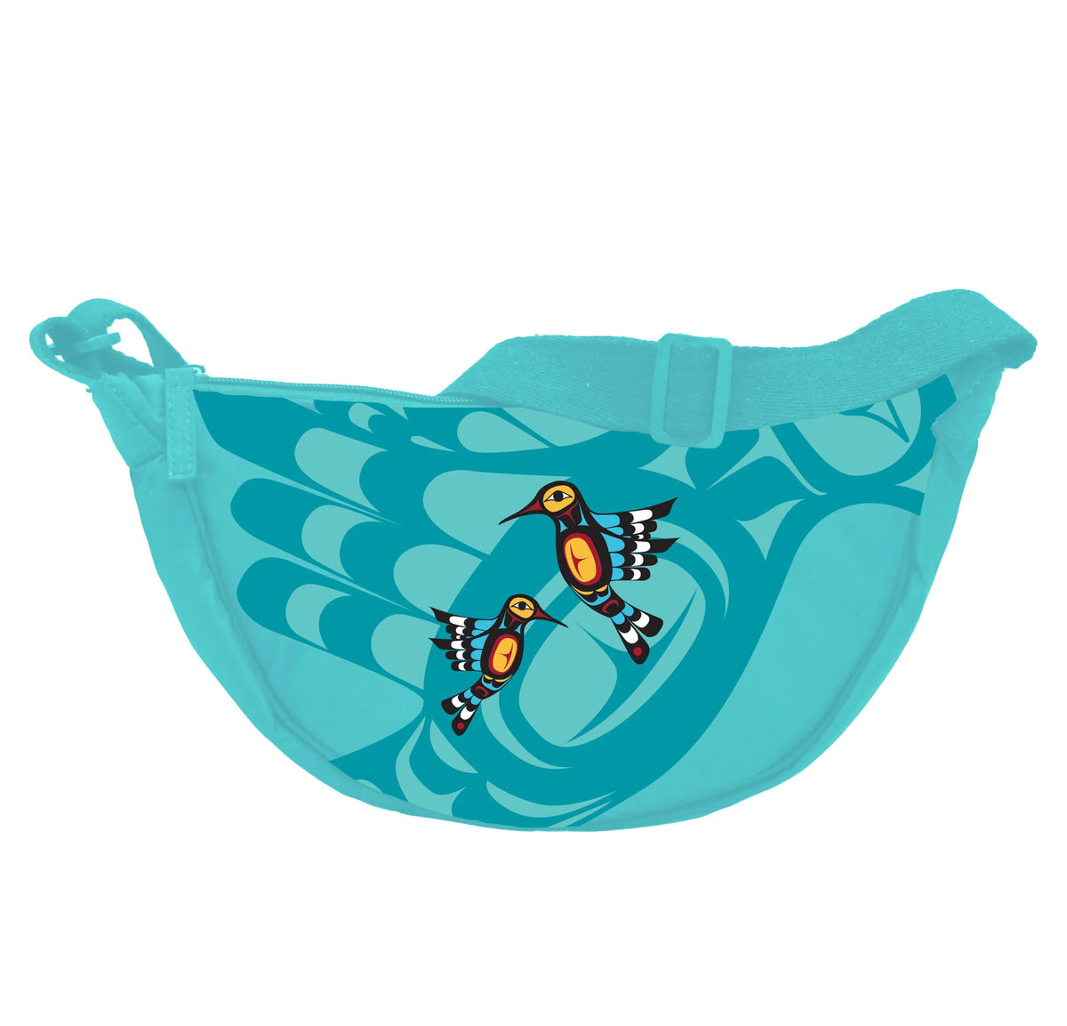 HALFMOON SHOULDER BAGS HUMMINGBIRD