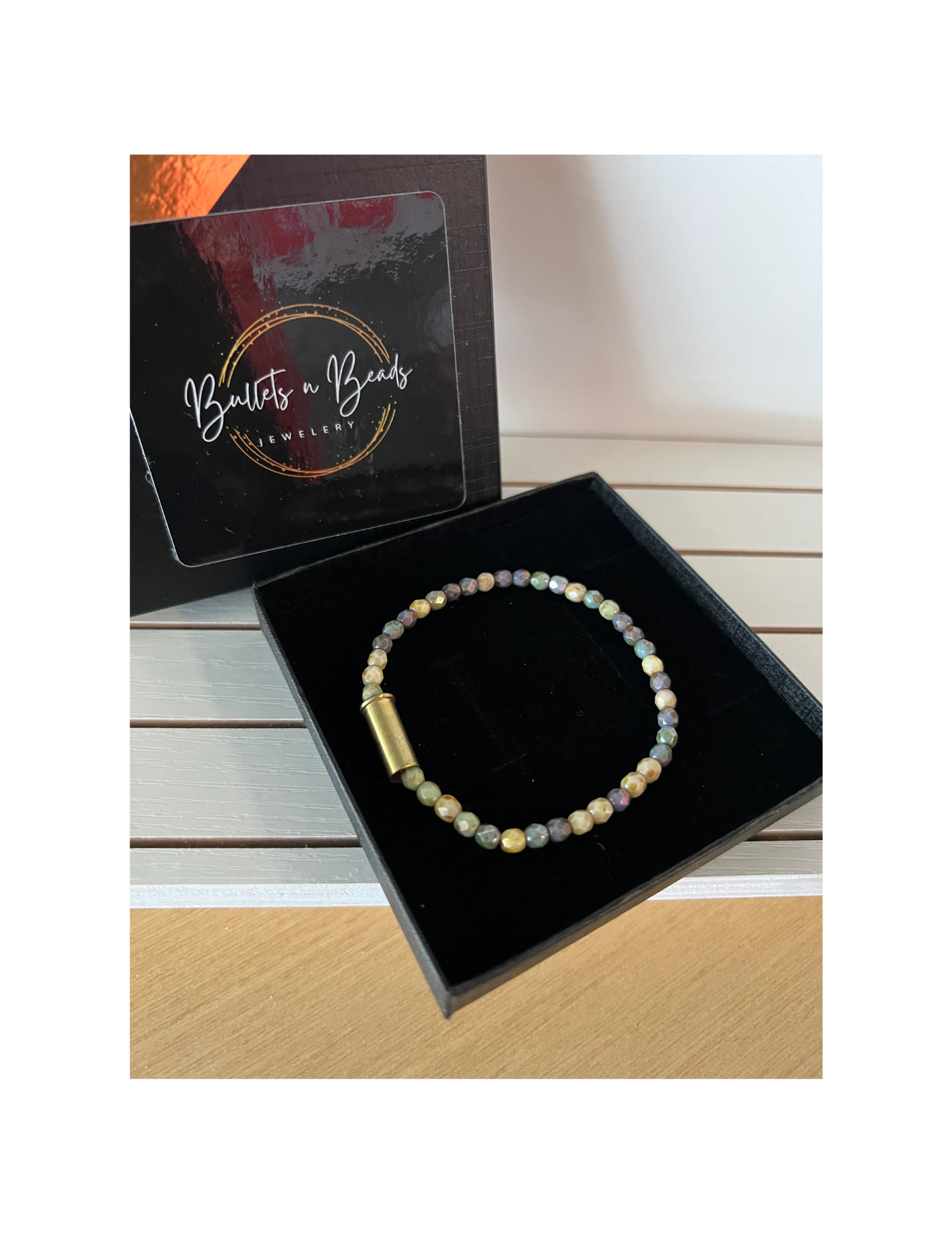 Bullets N' Beads Multi Coloured Mini Stacker Bracelet