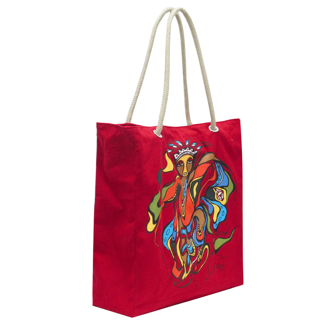Daphne Odjig Pow Wow Dancer Cotton Eco-Bag