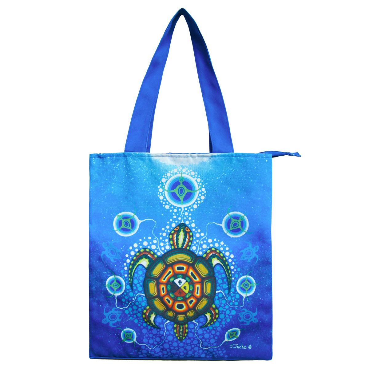 Recycled Tote MEDICINE TURTLE