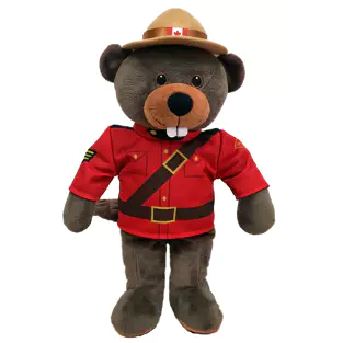 RCMP Sergeant Animal Stuffed Toy
