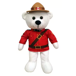 RCMP Sergeant Animal Stuffed Toy
