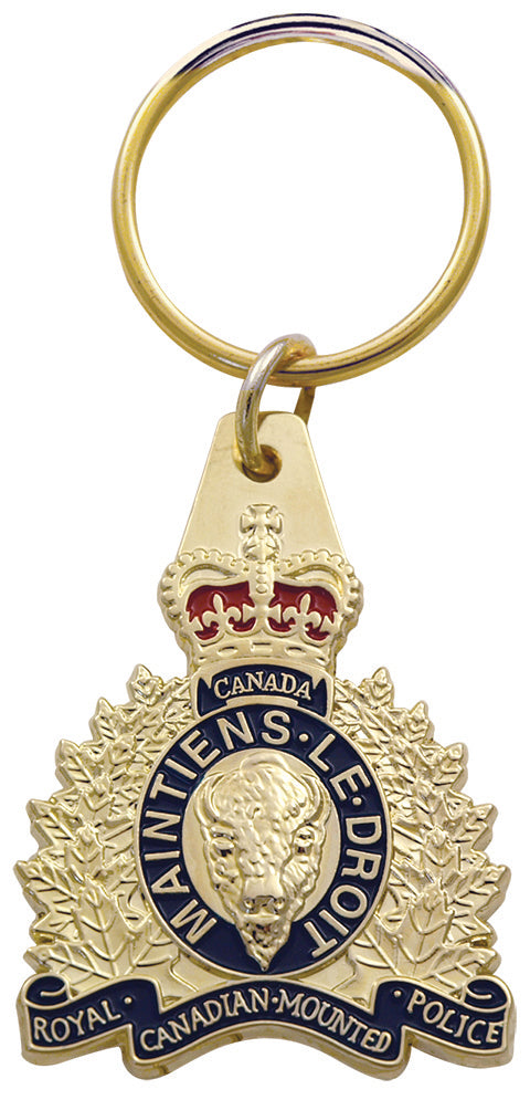 KEYCHAIN ASST  CREST GOLD