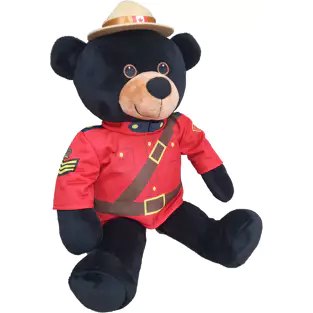 RCMP Sergeant Animal Stuffed Toy