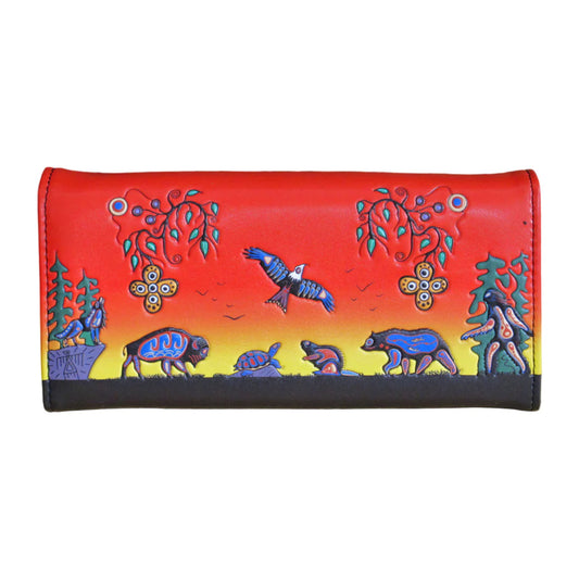 Seven Grandfather Teachings Wallet