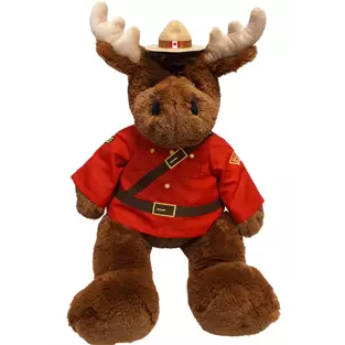 RCMP Sergeant Animal Stuffed Toy