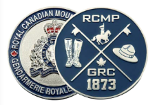 CHALLENGE COINS 431RCS 1873 Blue