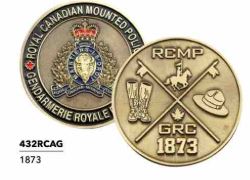 CHALLENGE COINS 432RCAG 1873 Gold