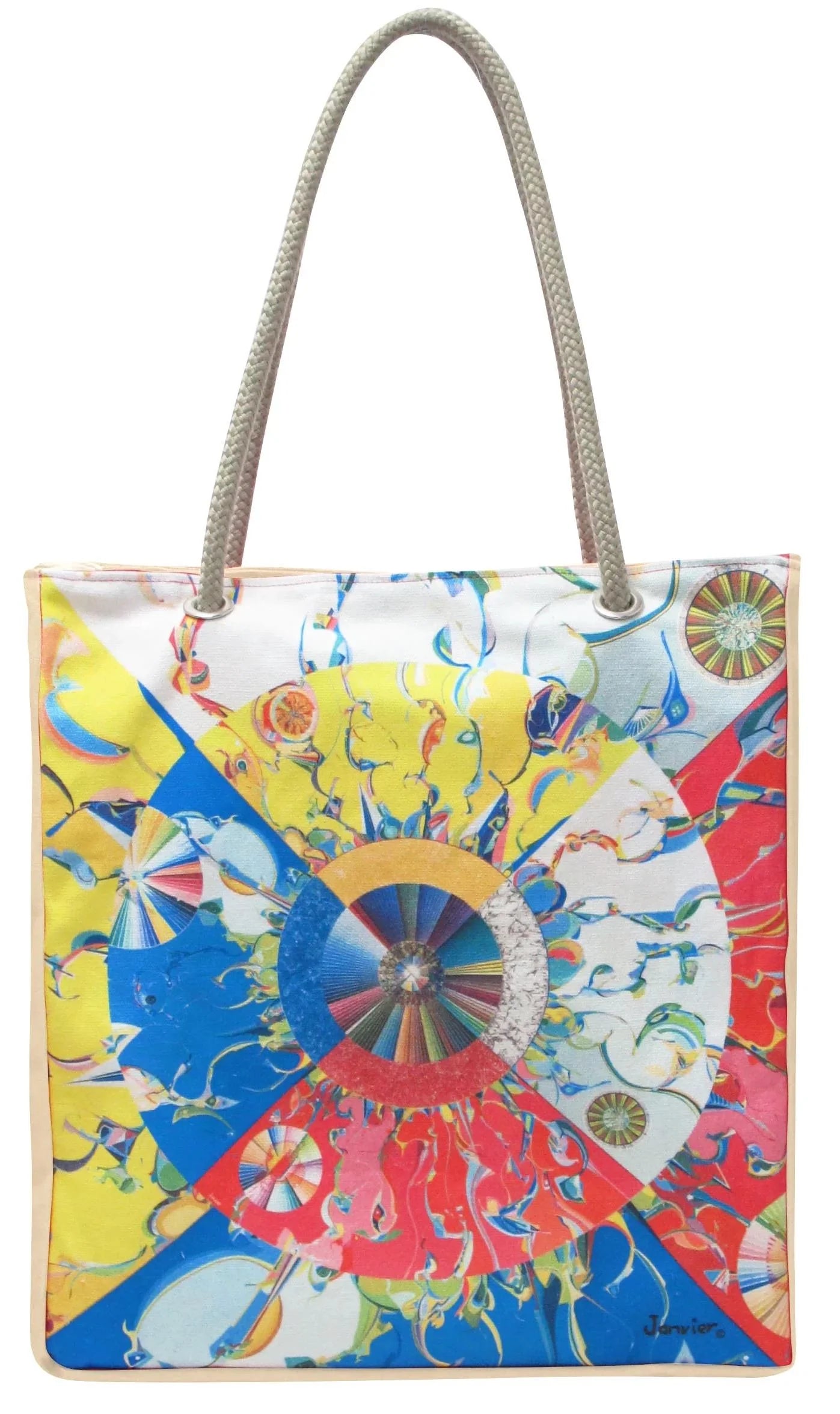 Alex Janvier Morning Star Cotton Eco-Bag