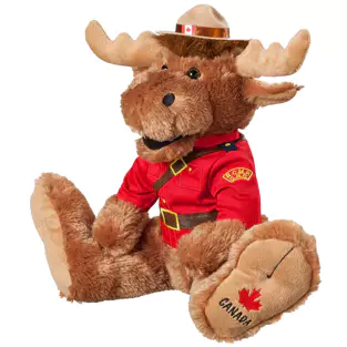 14" RCMP BigFoot Animal Stuffed Toy
