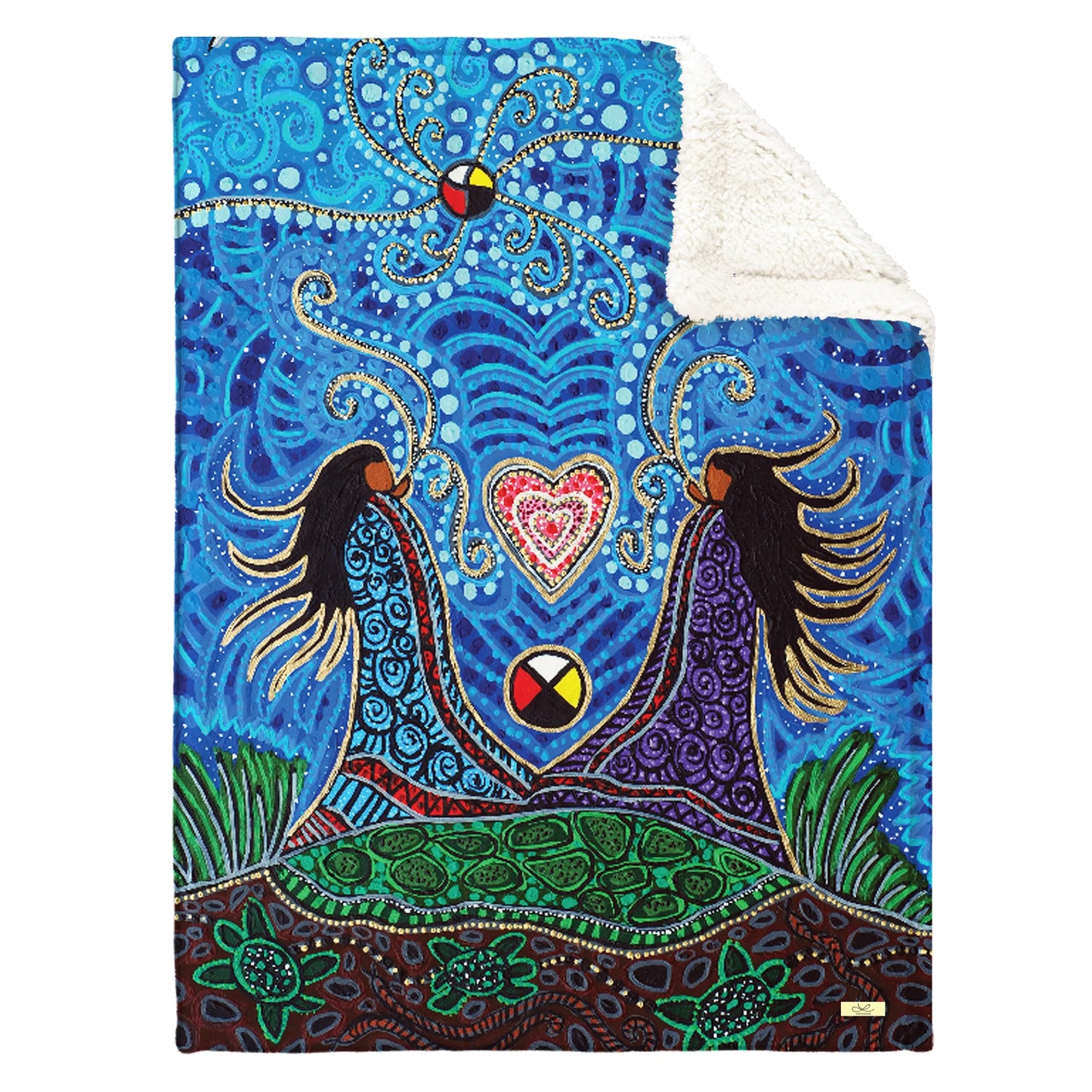 OSCARDO FAUX RABBIT FUR BLANKET BREATHE OF LIFE