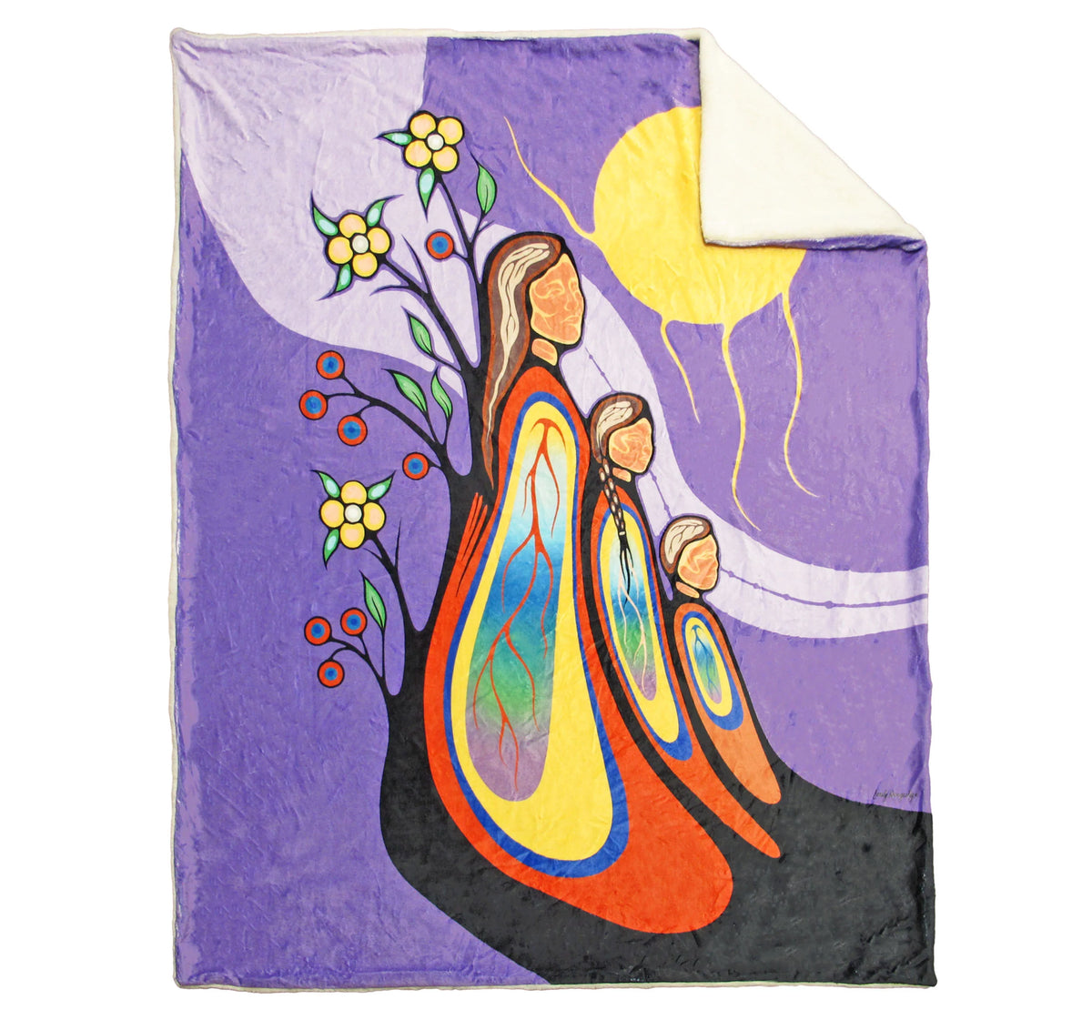 OSCARDO FAUX RABBIT FUR BLANKET GIFTS FROM CREATOR