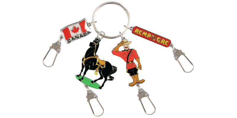 KEYCHAIN WITH CHARMS