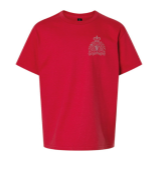 T-SHIRT S/S YOUTH CREST RED/ROUGE M/M