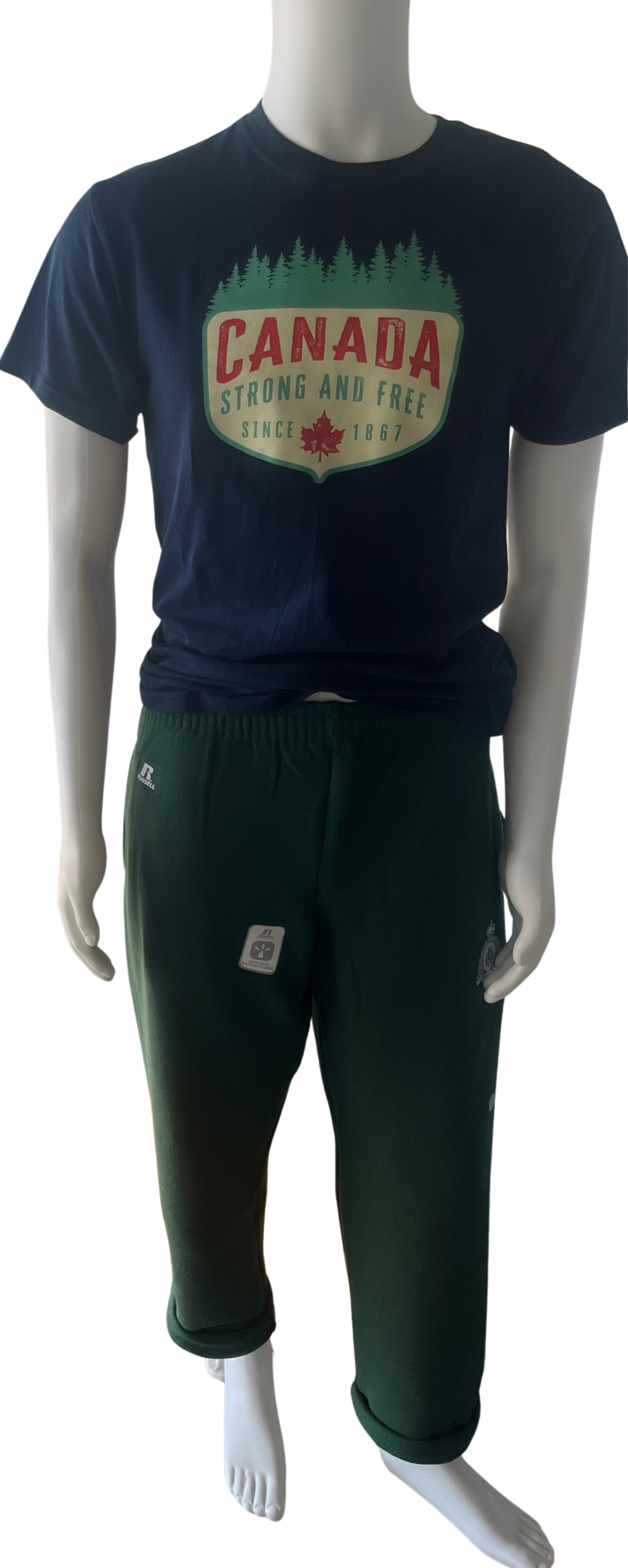 Sweatpants Open Leg Forest Green SP
