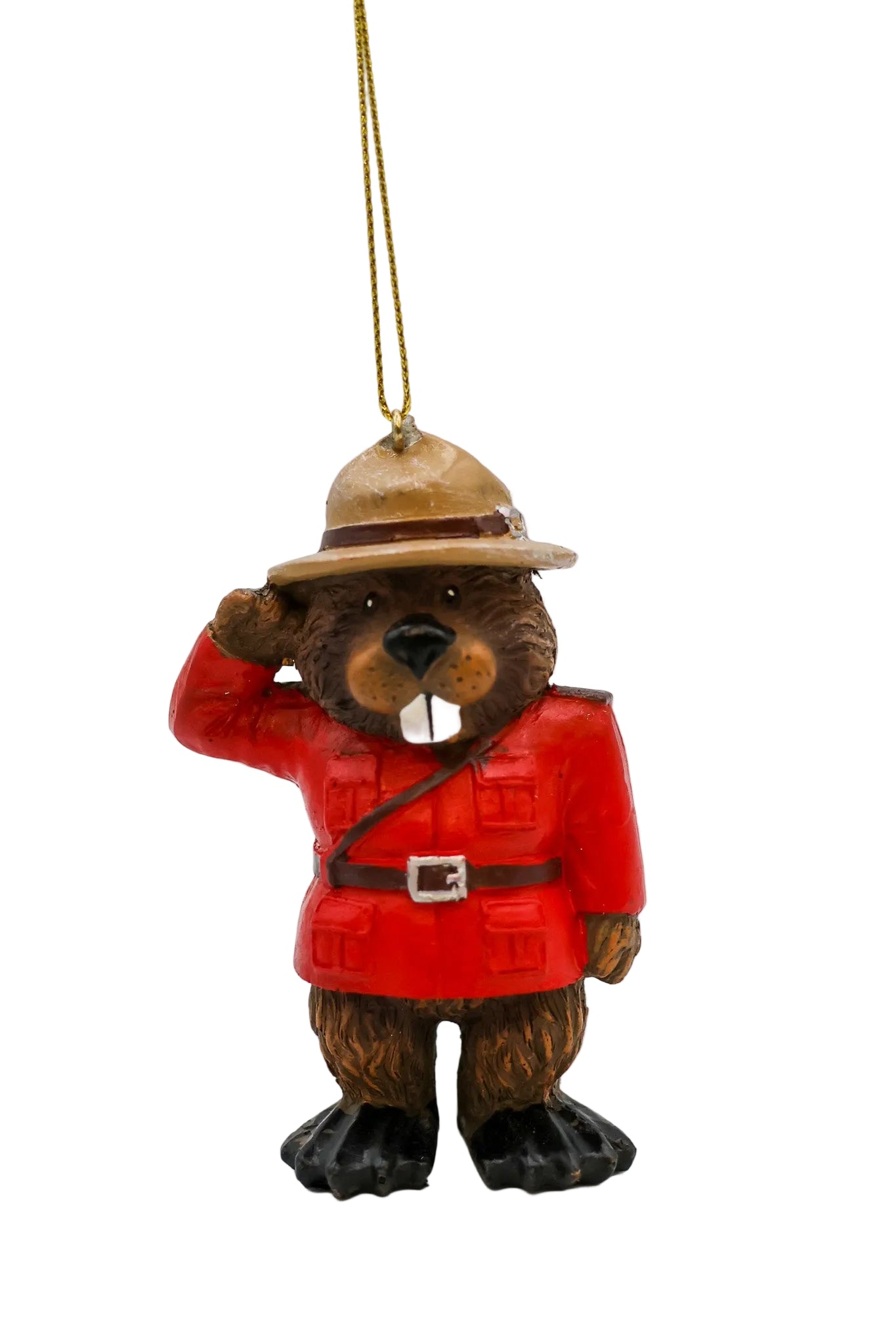 Red Serge Salute Ornament