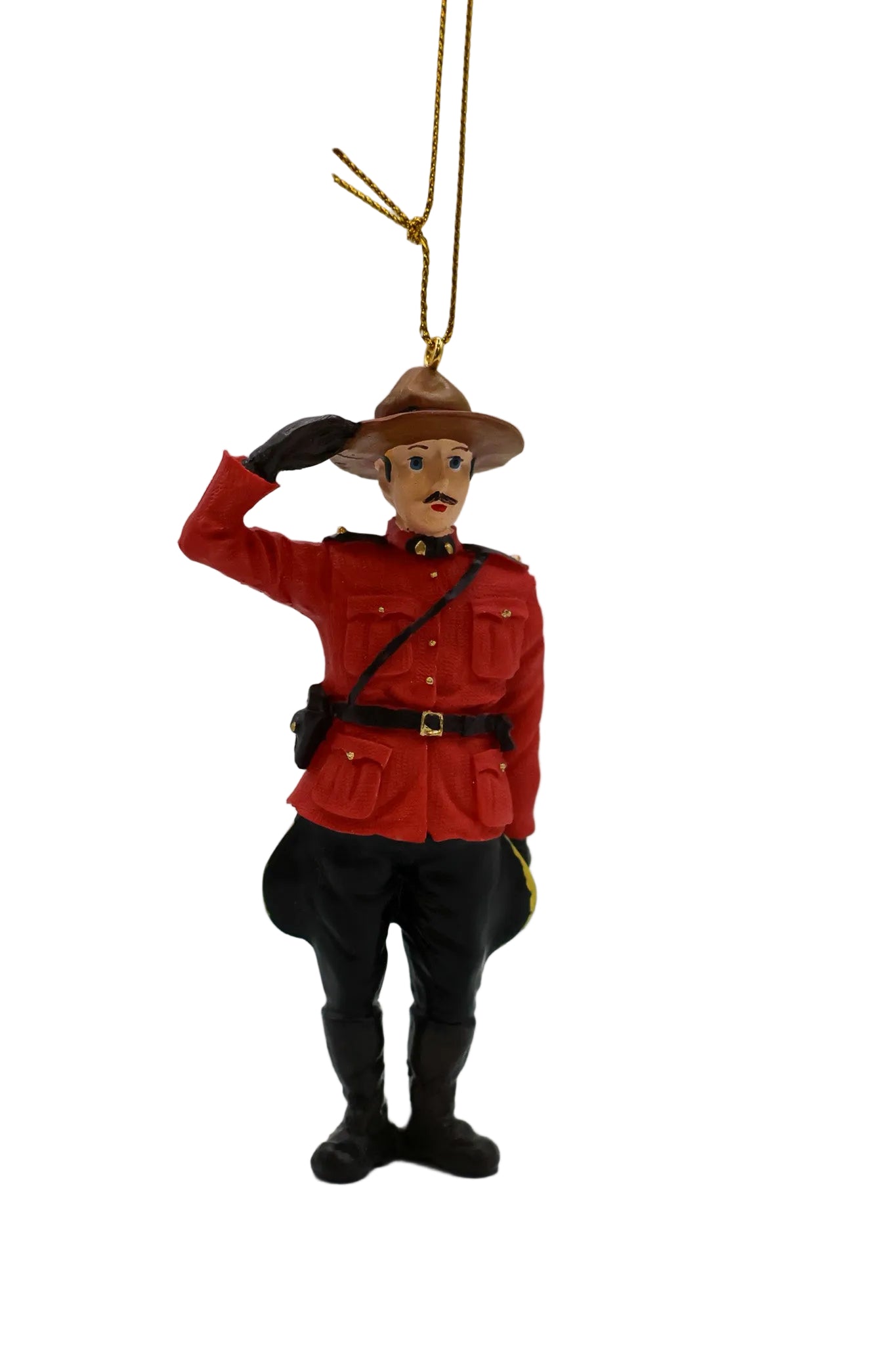 Red Serge Salute Ornament