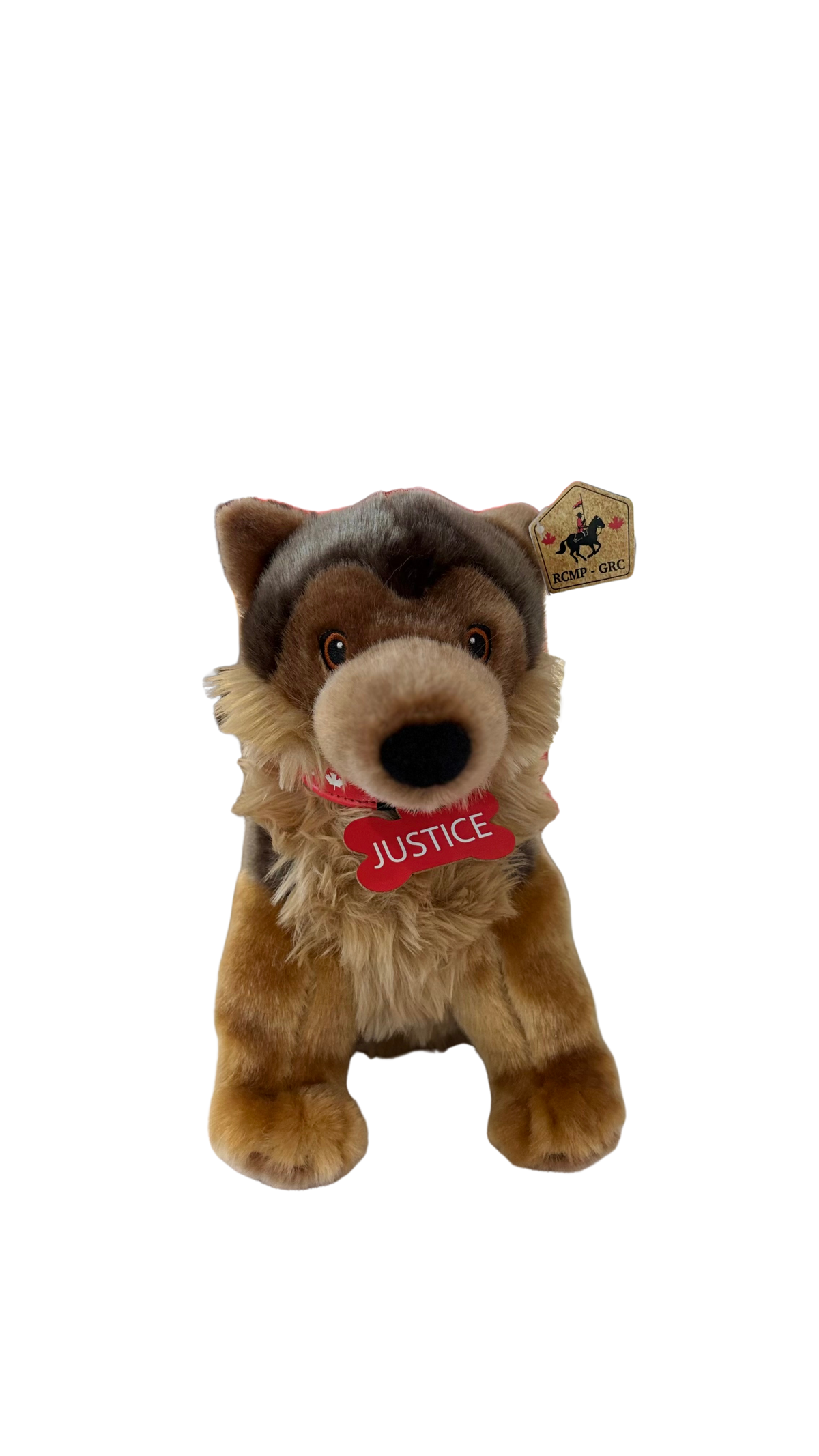 10" Sitting German Shepherd  JUSTICE
