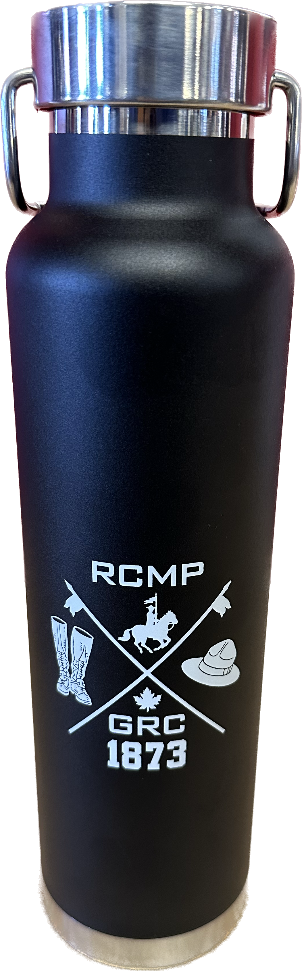 Water Bottle RCMP Lances
