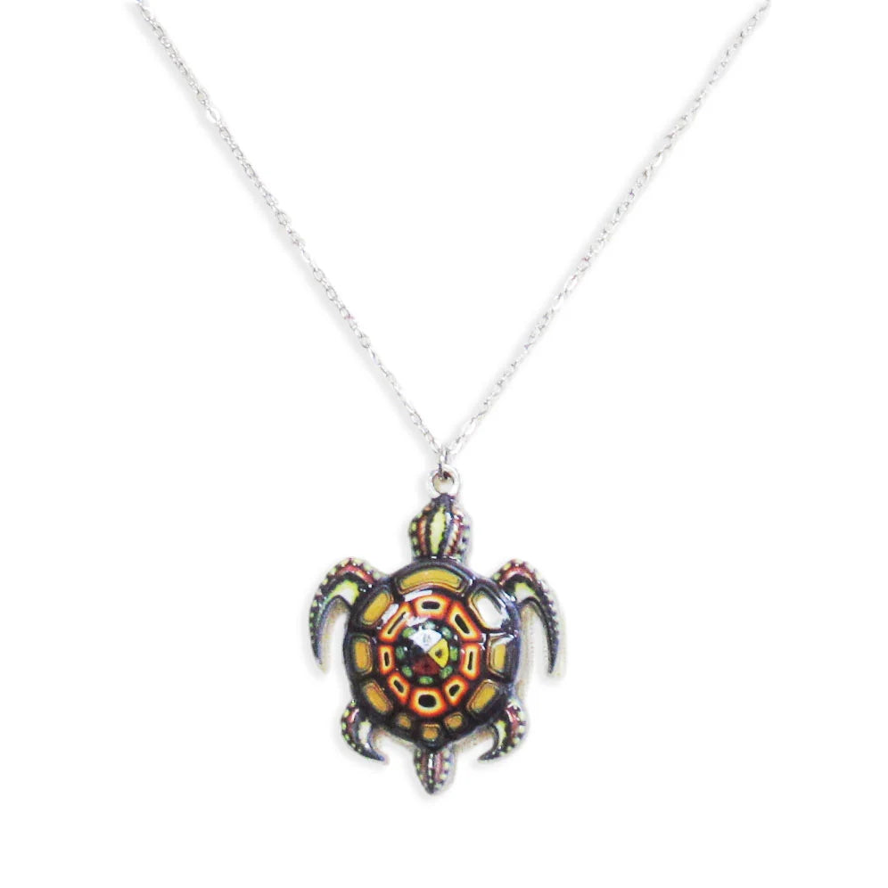 CHARM NECKLACES MEDICINE TURTLE