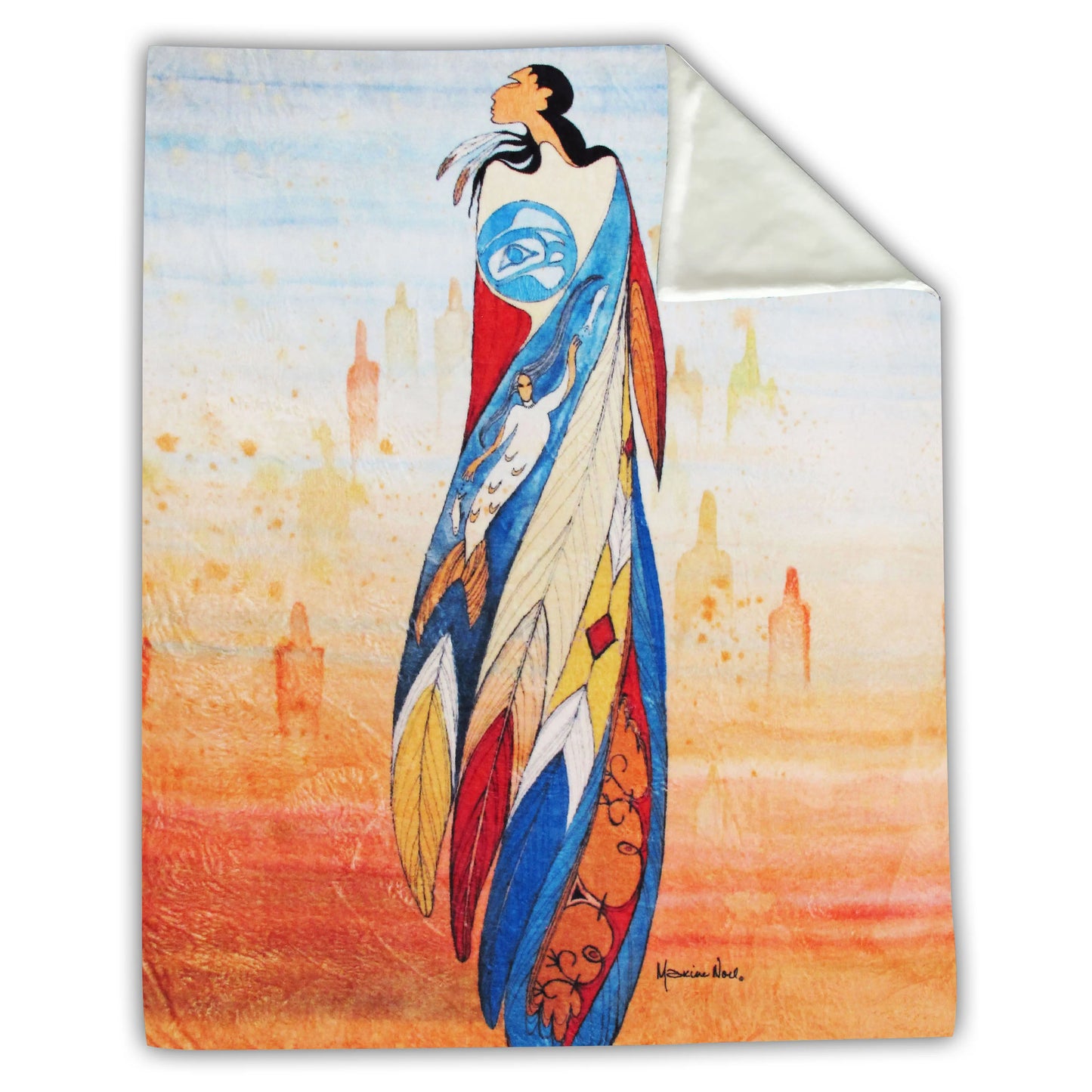 Not Forgotten Faux Rabbit Throw Blanket