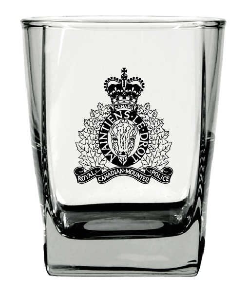Glassware Assorted RCMP Crest
