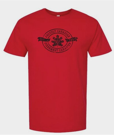 T - Shirt Proudly Canadian
