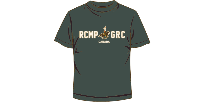 T-SHIRT S/S RCMP-GRC GREY L/G