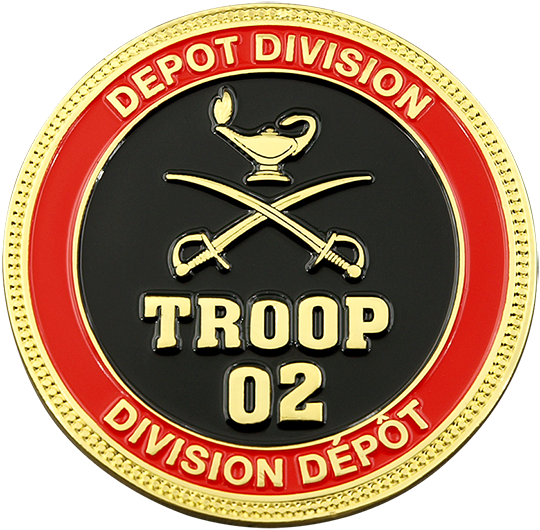 RCMP Troop Challenge Coin
