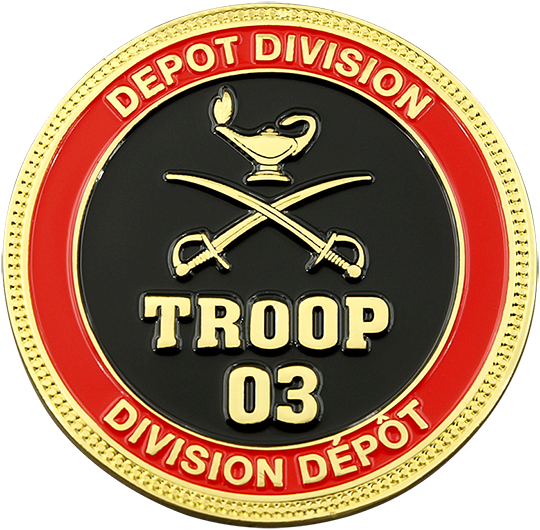 RCMP Troop Challenge Coin