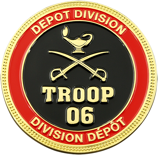 RCMP Troop Challenge Coin