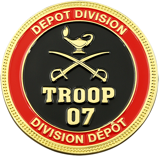 RCMP Troop Challenge Coin