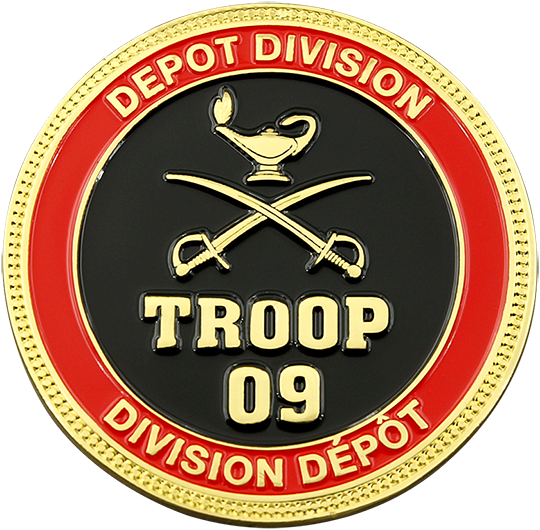 RCMP Troop Challenge Coin