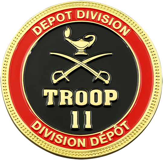 RCMP Troop Challenge Coin