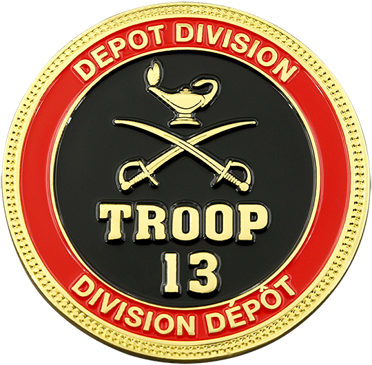 RCMP Troop Challenge Coin
