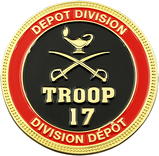 RCMP Troop Challenge Coin