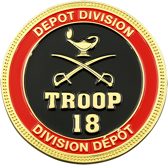 RCMP Troop Challenge Coin