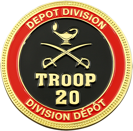RCMP Troop Challenge Coin