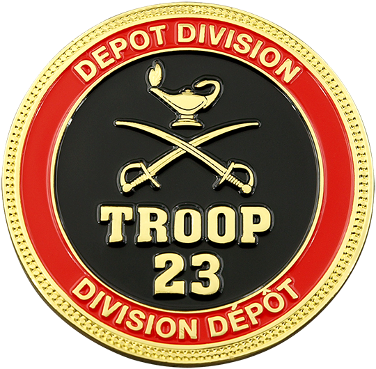 RCMP Troop Challenge Coin