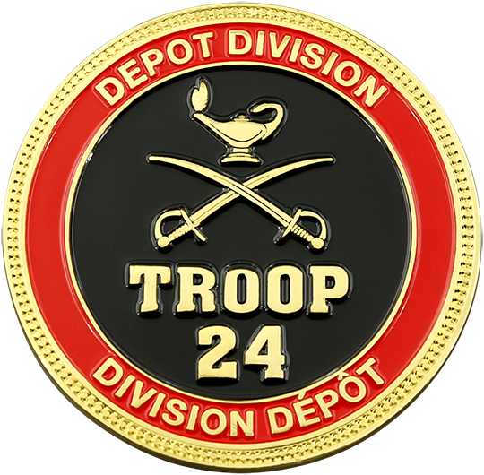 RCMP Troop Challenge Coin