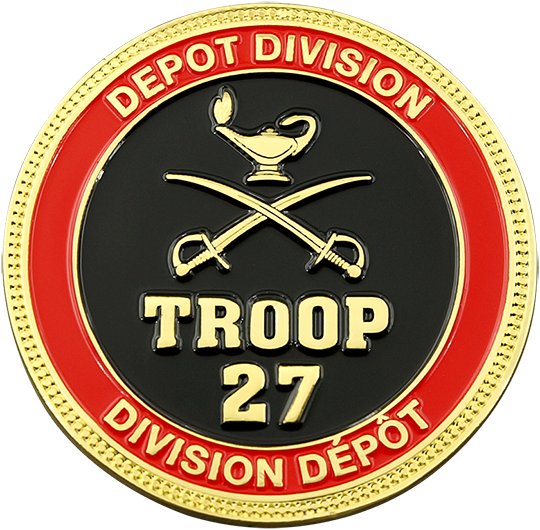 RCMP Troop Challenge Coin