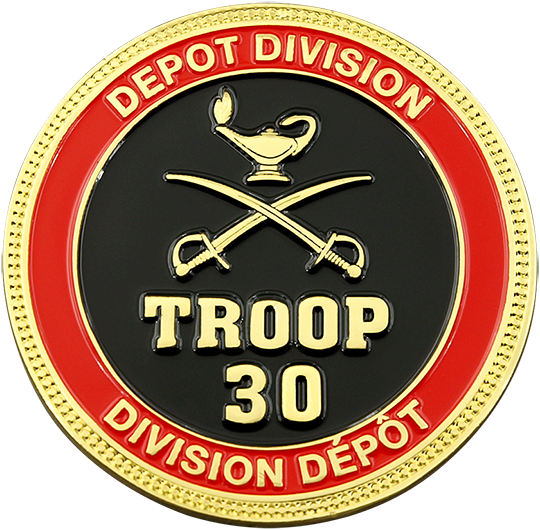 RCMP Troop Challenge Coin