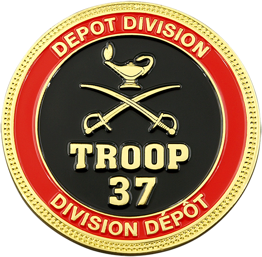 RCMP Troop Challenge Coin