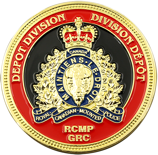 RCMP Troop Challenge Coin
