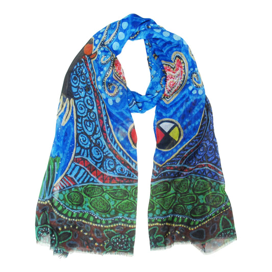 ARTIST SCARF BREATH OF LIFE