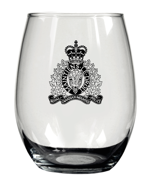 Glassware Assorted RCMP Crest